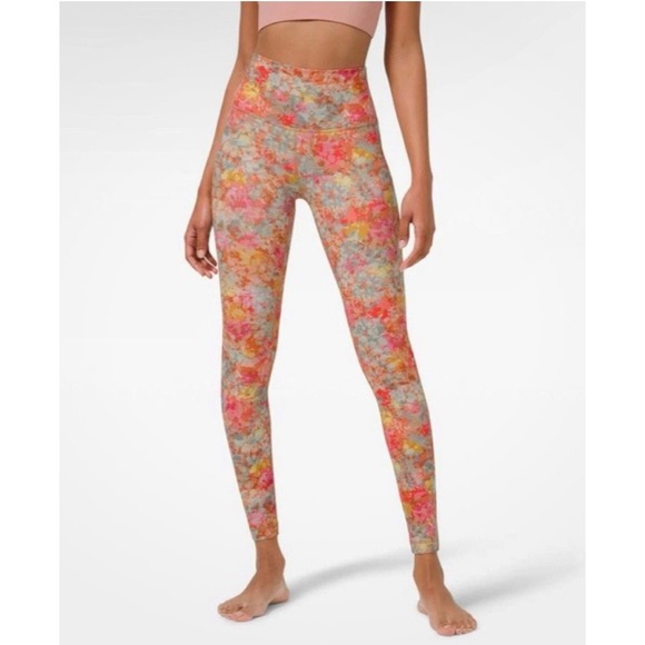 lululemon athletica Pants - Lululemon Align™ High-Rise Pant in Inflorescence Multi Floral Pattern Size 10
